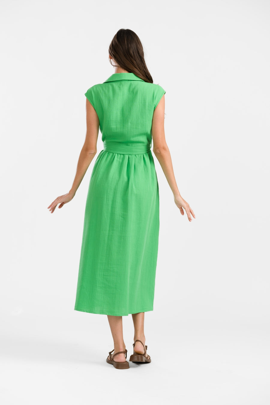 Nikki-Kleid | Crinkle Green