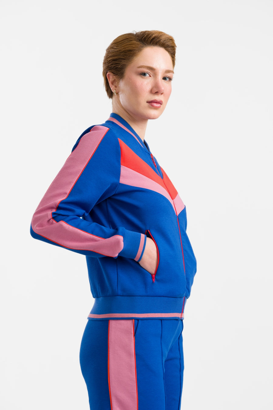 Nora Bomberjacke | Punta Di Roma Blau