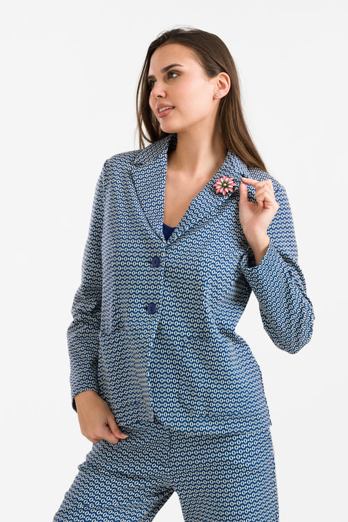Nova Blazer | Schlichtes Marineblau
