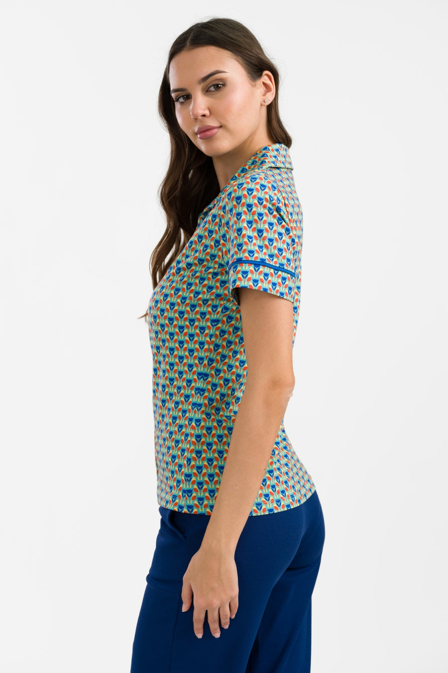 Sara Bluse Kurzarm | Robin