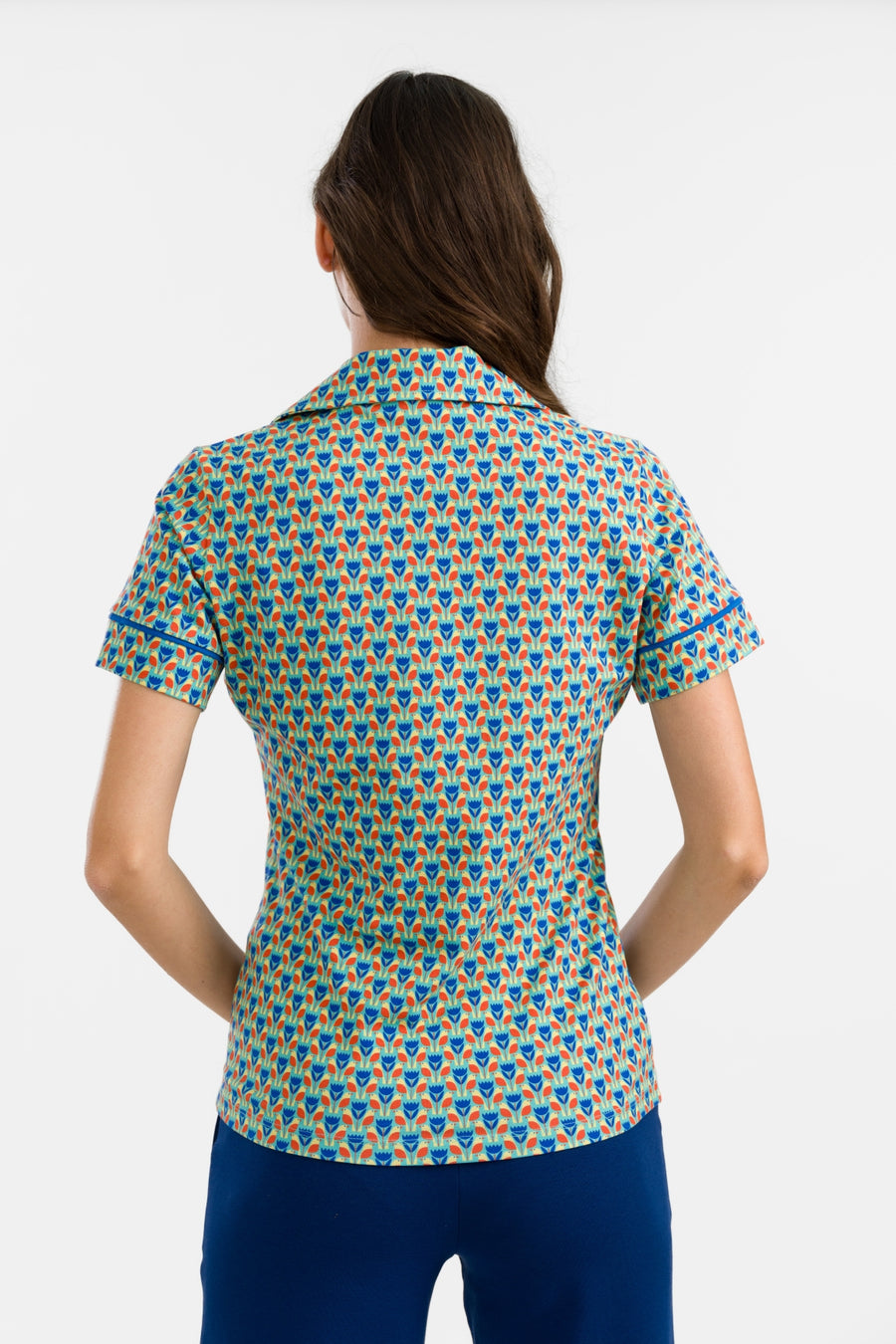 Sara Bluse Kurzarm | Robin
