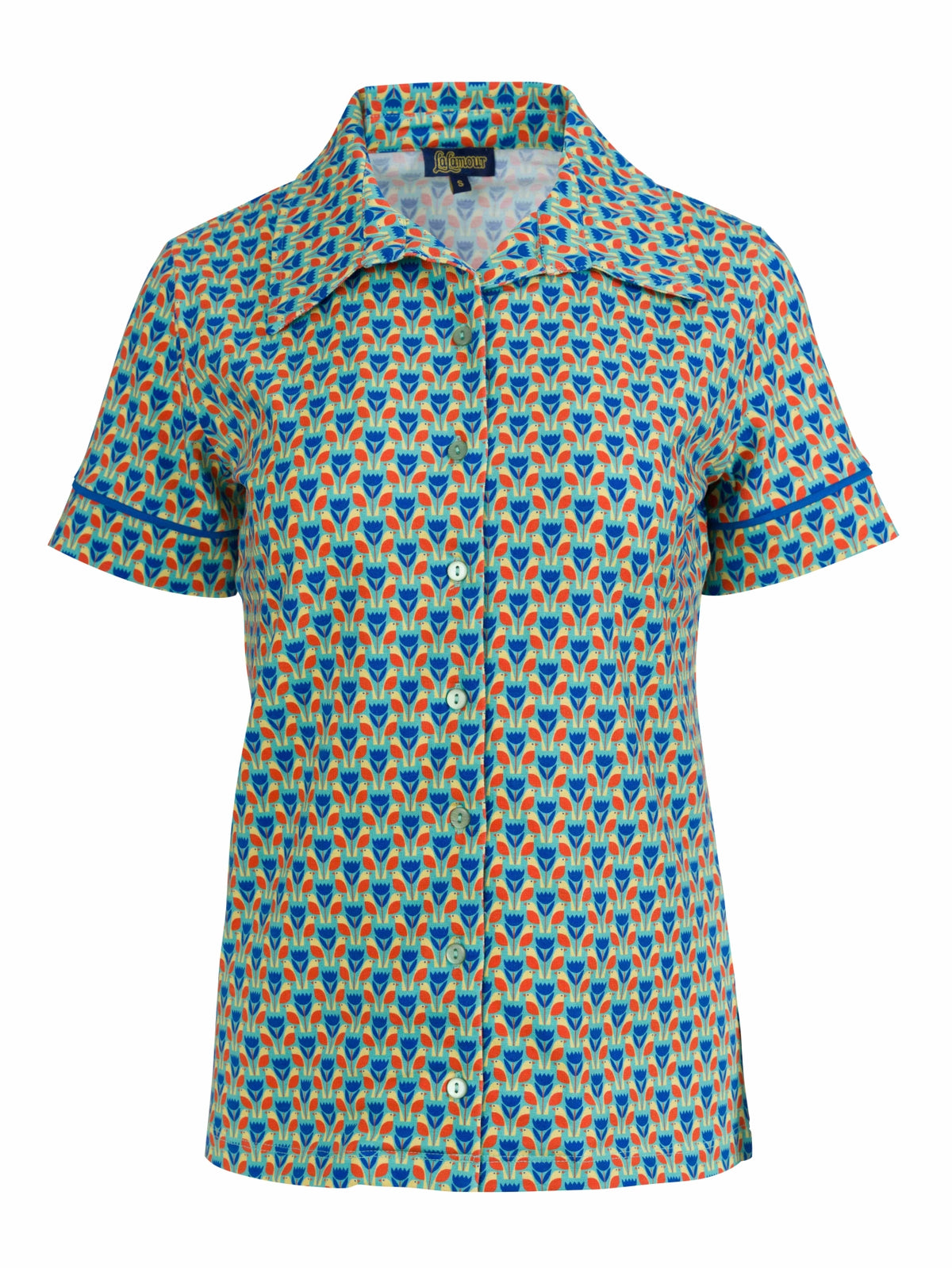 Sara Bluse Kurzarm | Robin