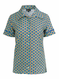 Sara Bluse Kurzarm | Robin