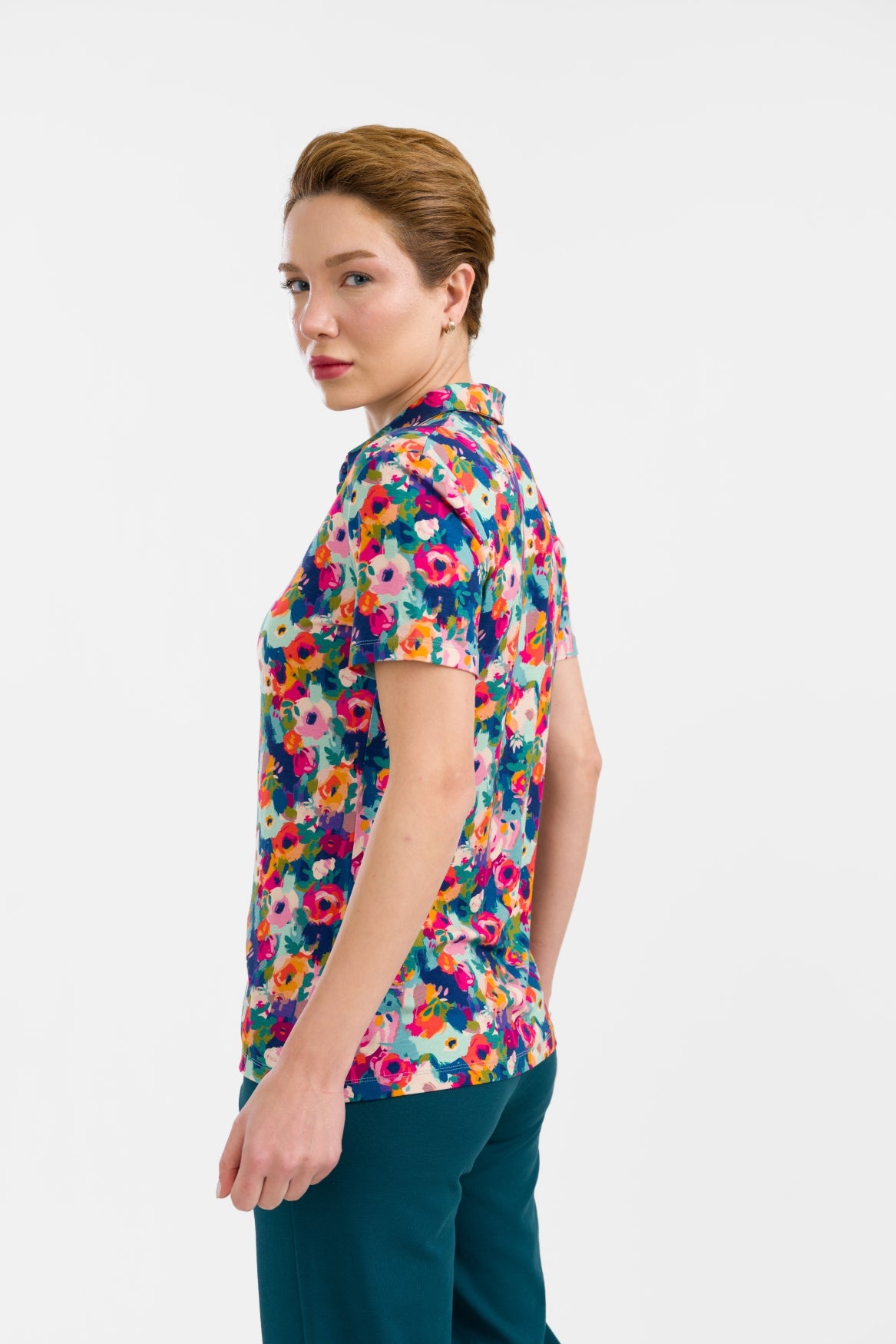 Sill Bluse Kurzarm | Potpourri