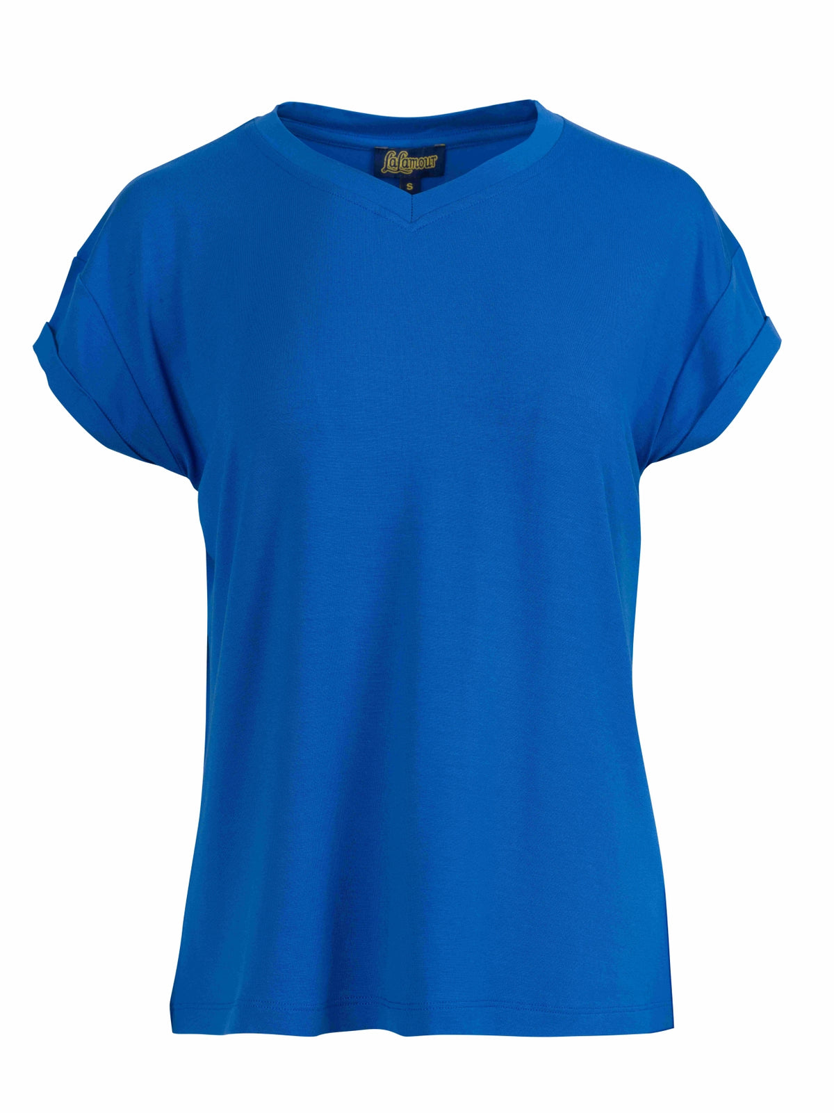Vera Top | Schlichtes Blau