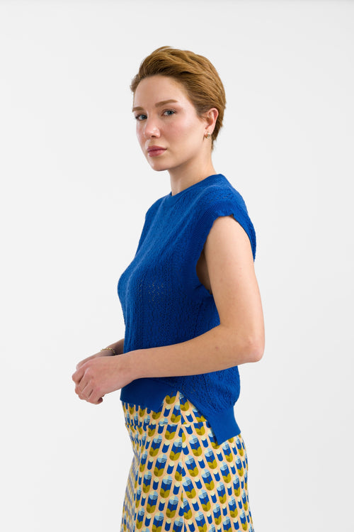 Pippa Stricktop | Blau