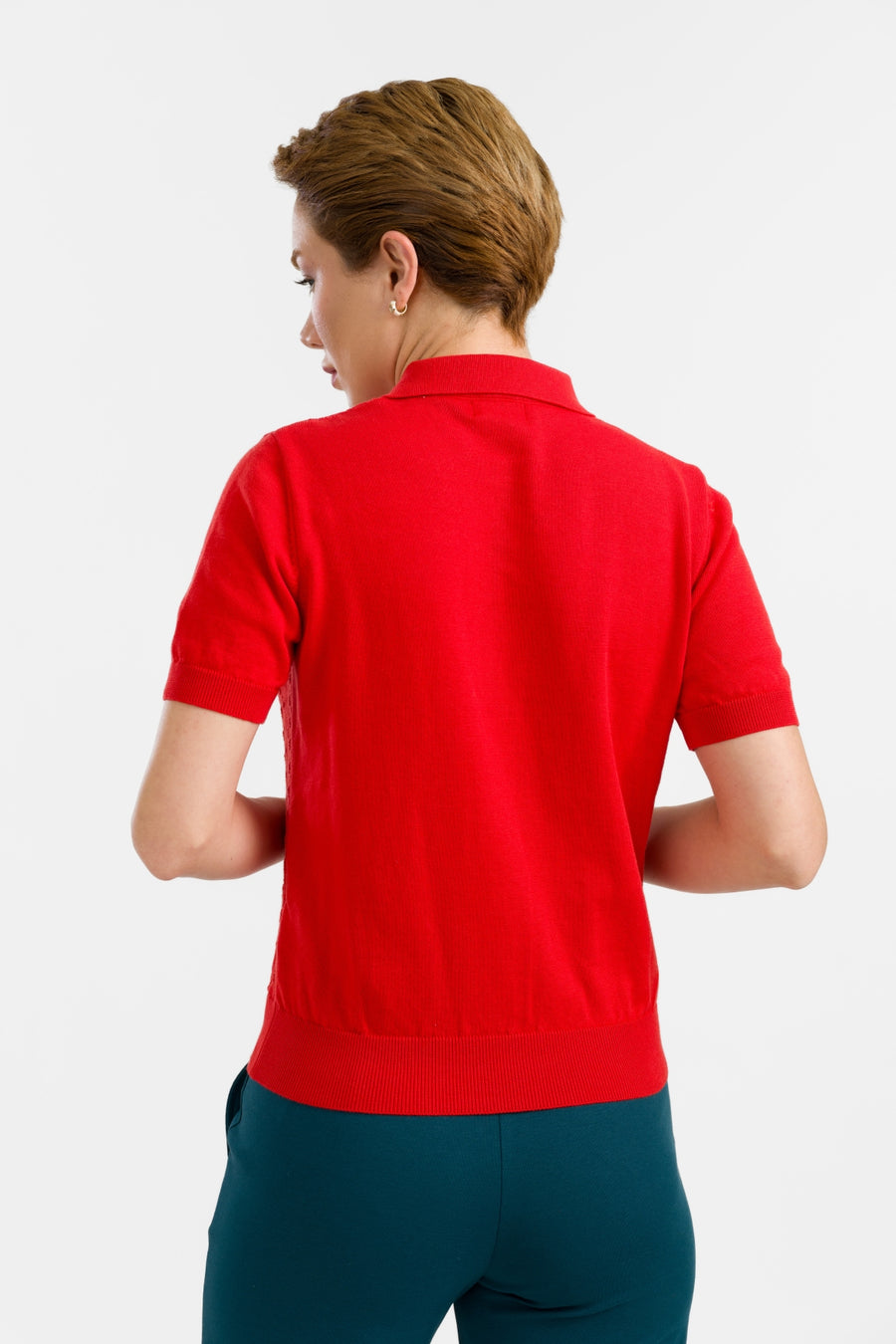 Strickoberteil Romy | Rot