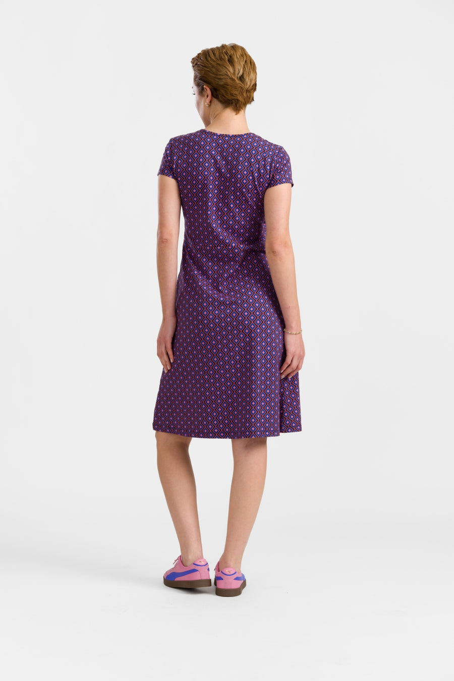 Chrissy Cross Kleid  | Funky Squares