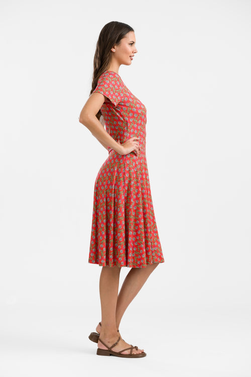 Gänseblümchenkleid, Kurzarm | Tropical Tango