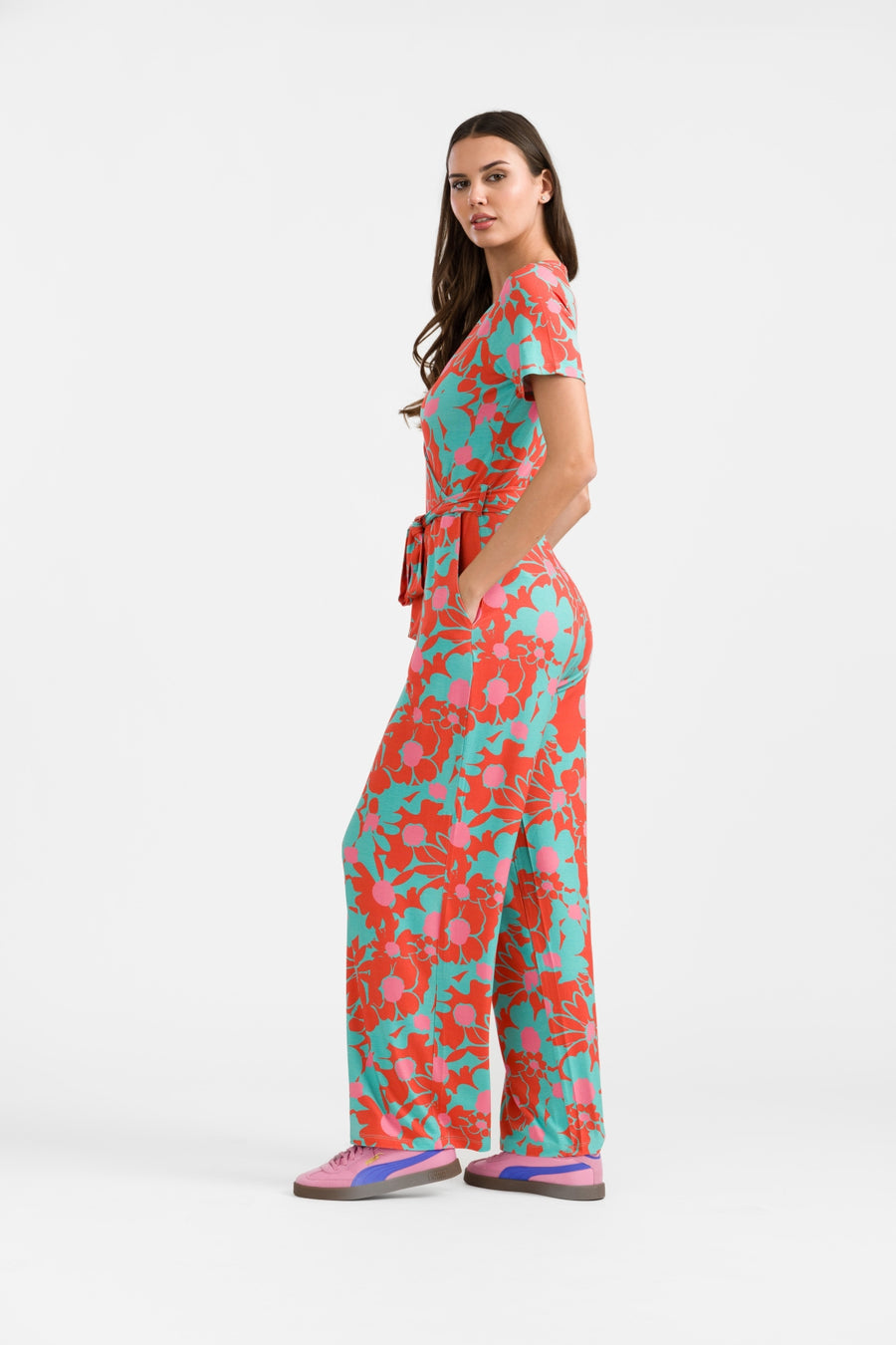 Diana Jumpsuit Kurzarm | Blumensuppe