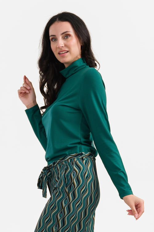 Rosentop | Ecovero Plain Green