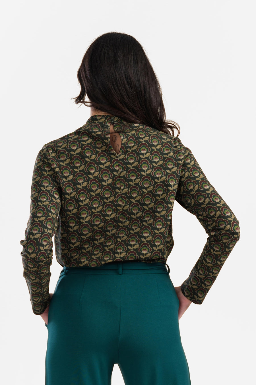 Kim Top | Abstraktes Blumengrün