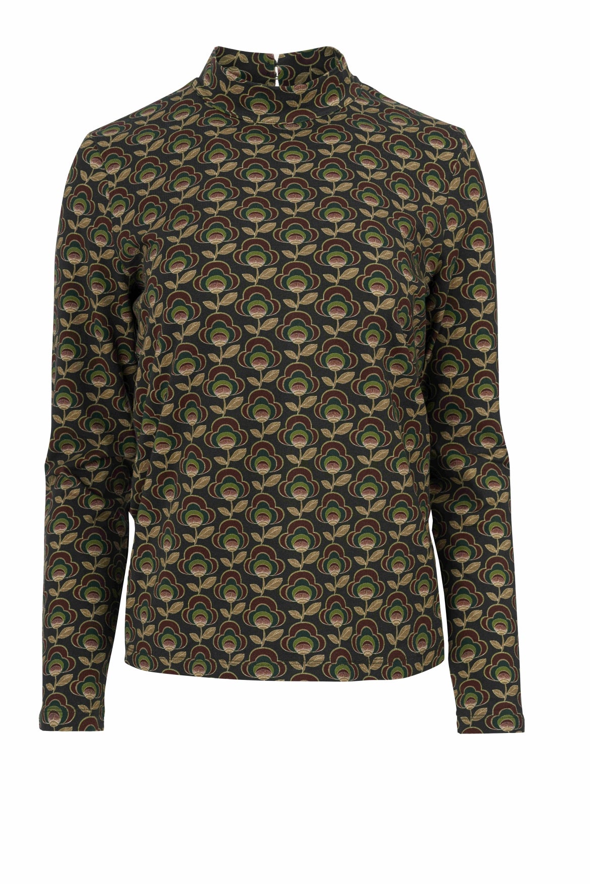 Kim Top | Abstraktes Blumengrün