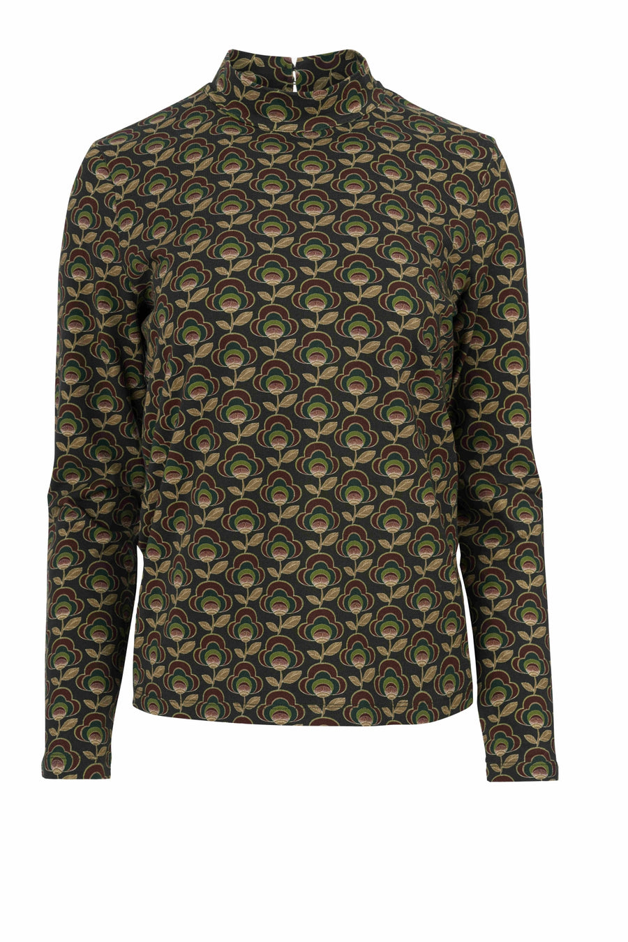 Kim Top | Abstraktes Blumengrün