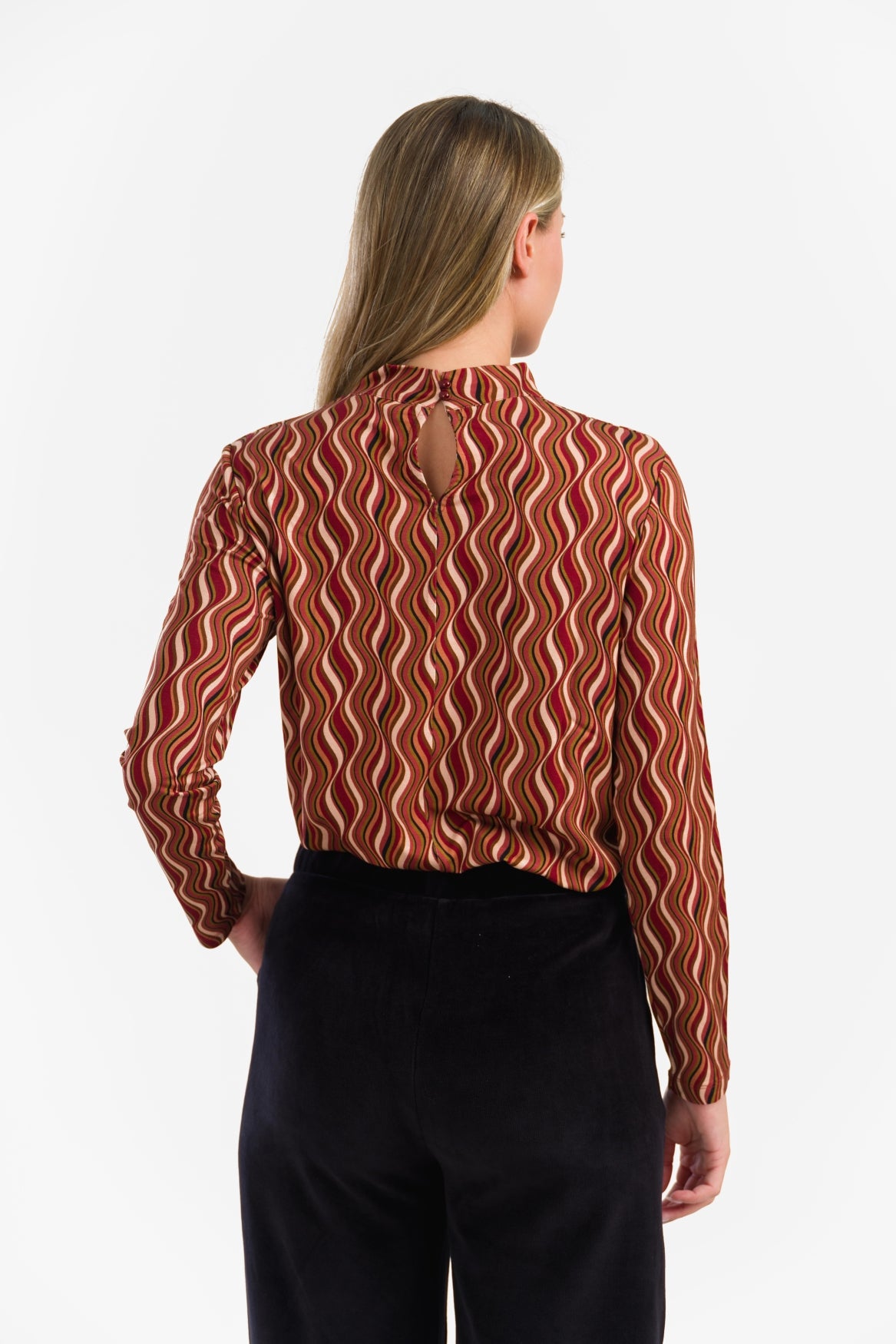 Lola Top | Glaze Red