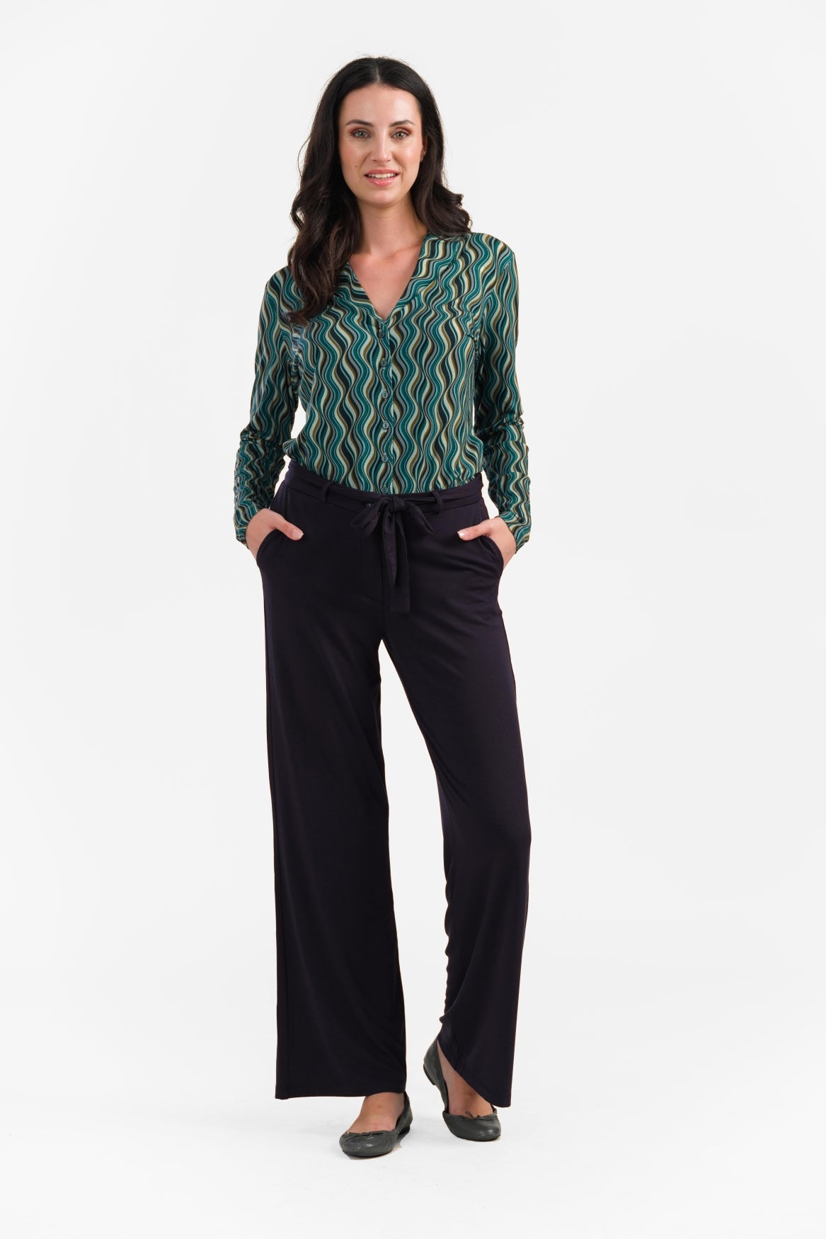 Sue Hose | Micro Plain Black