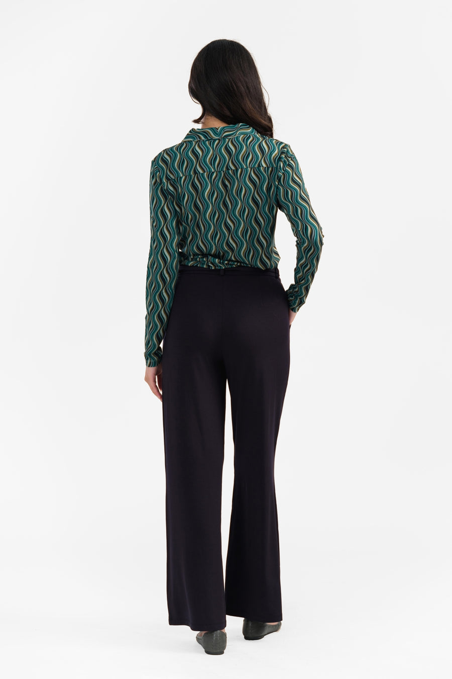 Sue Hose | Micro Plain Black