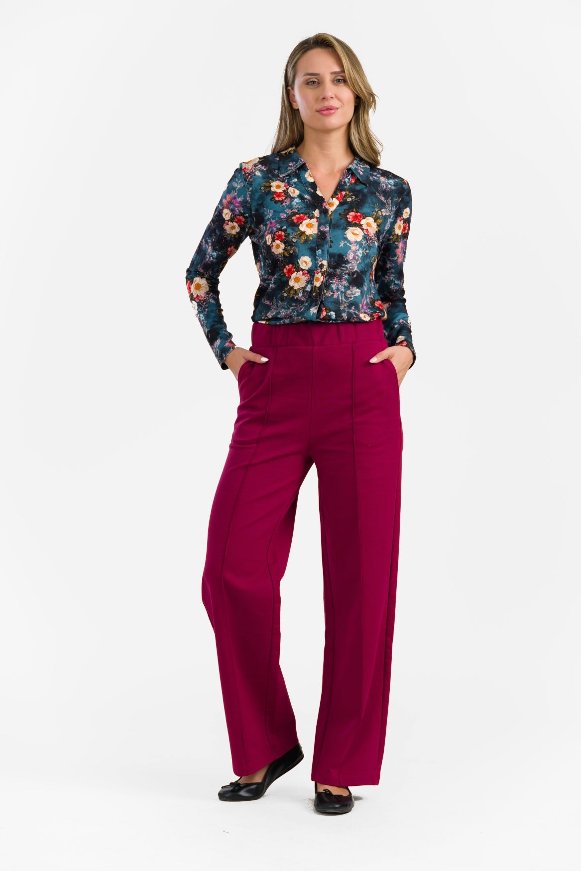 Hailey-Hose | Punta Di Roma Bordeaux