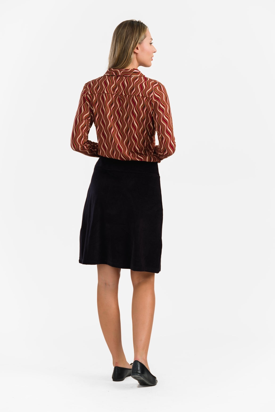 Esmee Rock | Velours, Schwarz