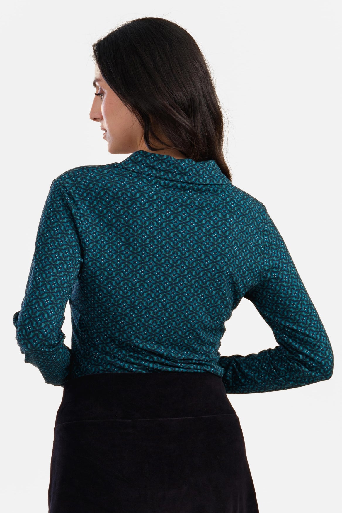 Suzy Langarmshirt | Lissabonblau