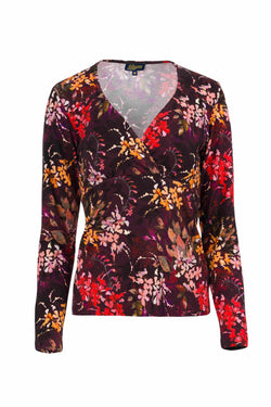 Monroe Langarmshirt | Herbstblume