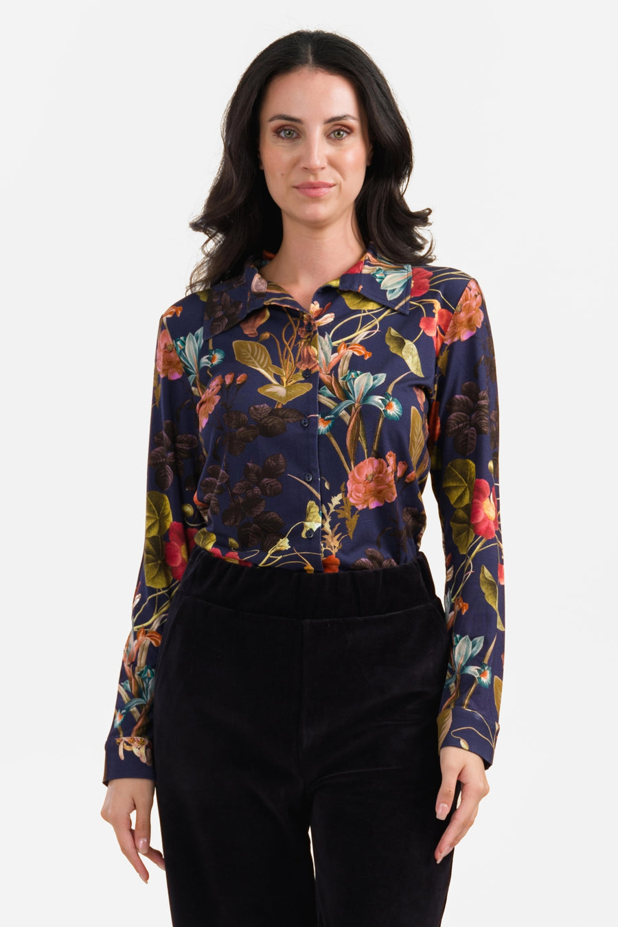 Sara Blouse | Herbstgartennacht