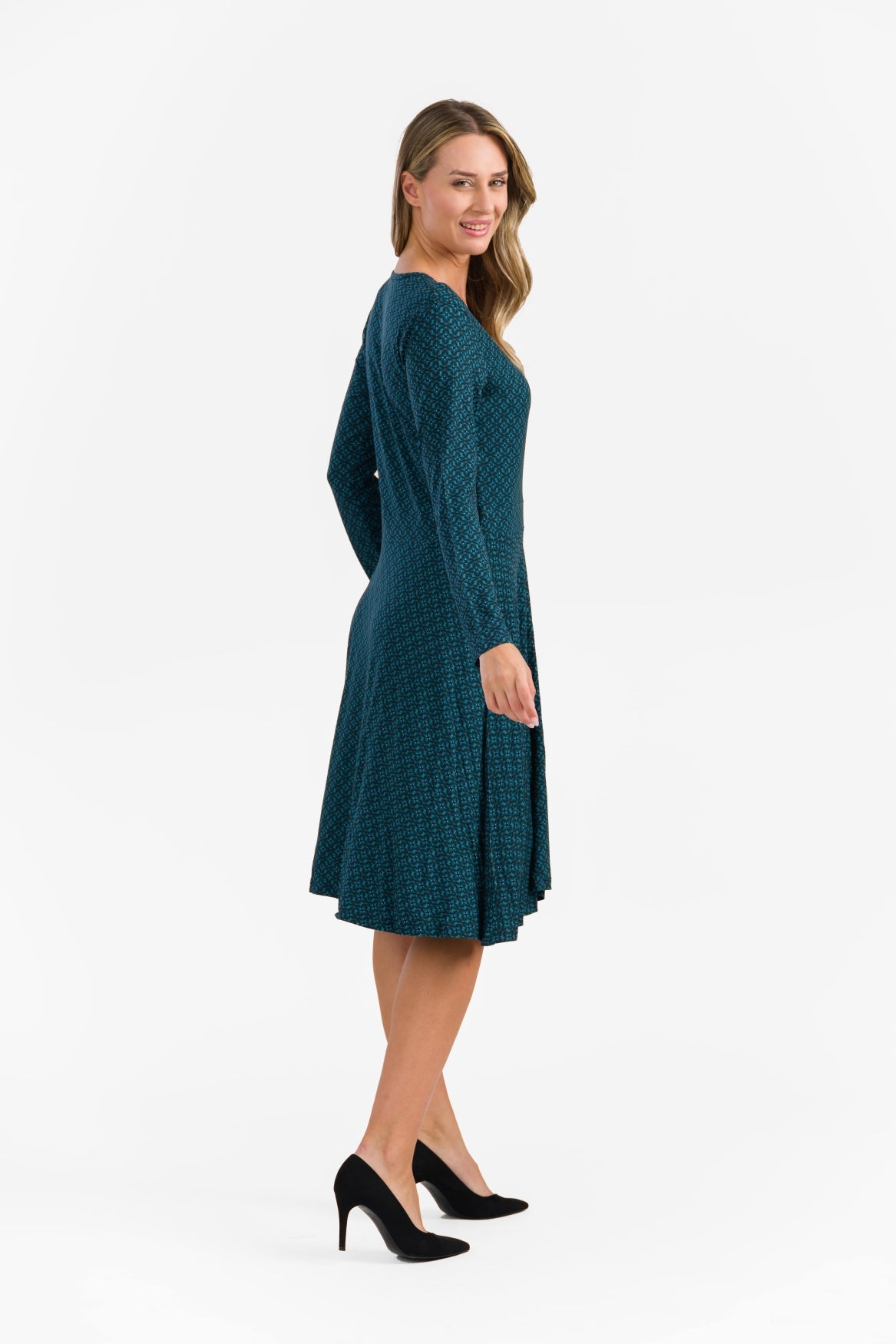 Daisy-Kleid | Lissabon-Blau
