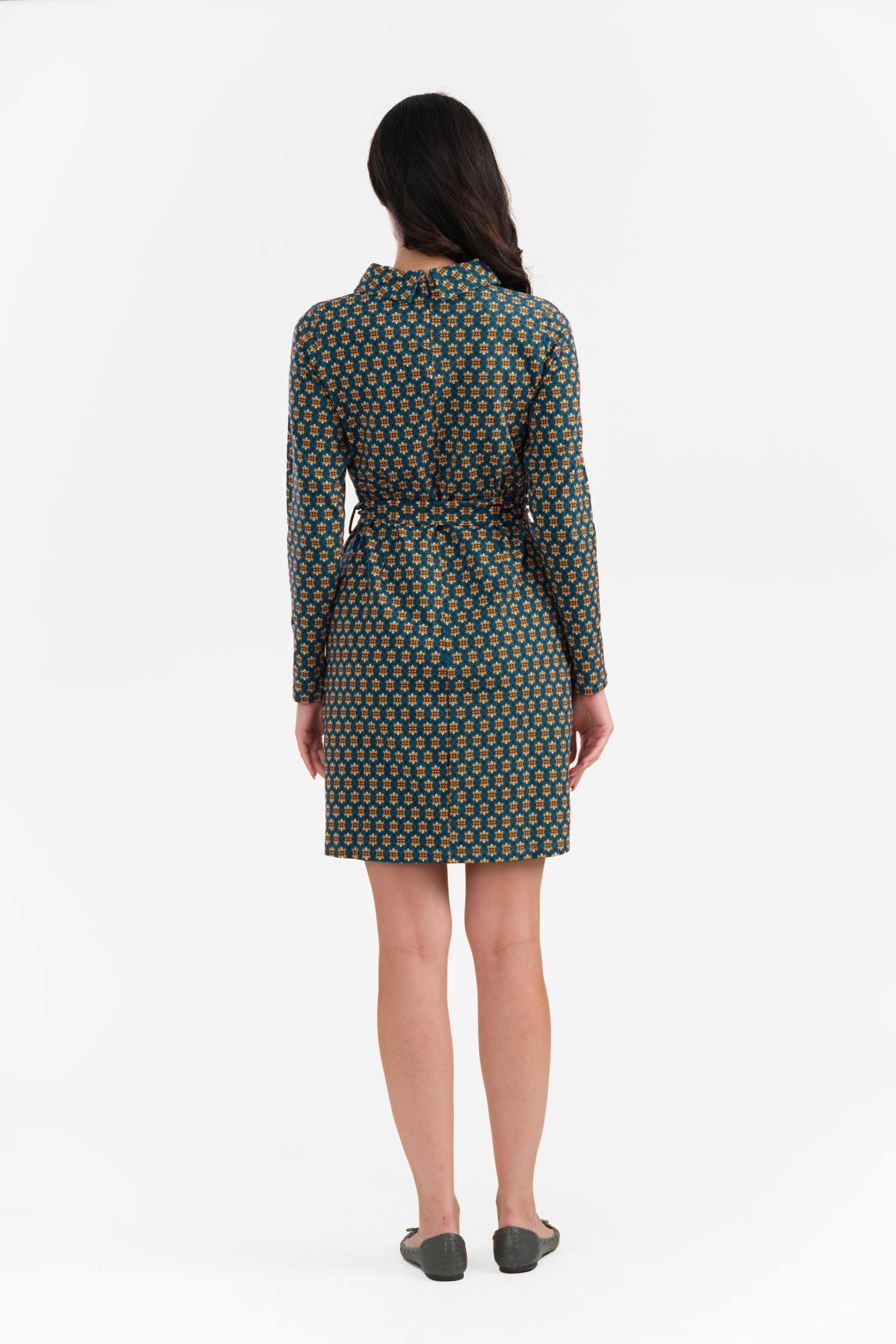Tess-Kleid | Porto-Blau