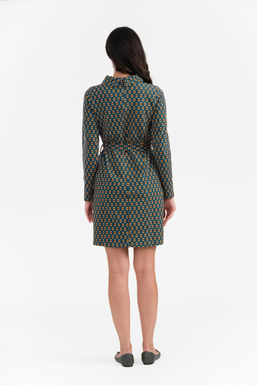 Tess-Kleid | Porto-Blau