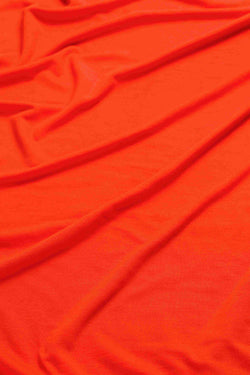 Amy Bluse | Ecovero Einfarbig Rot