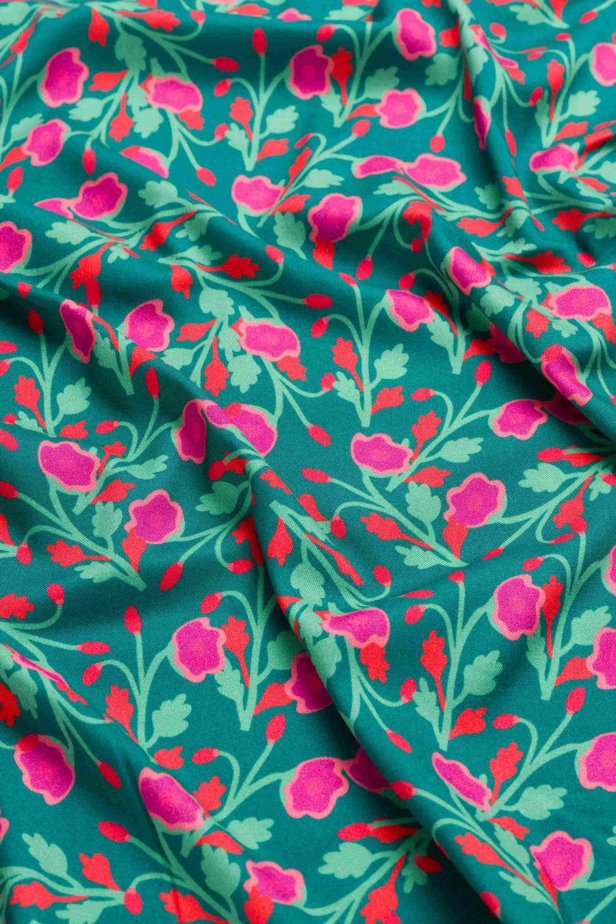 Amy Bluse | Flache Blumen