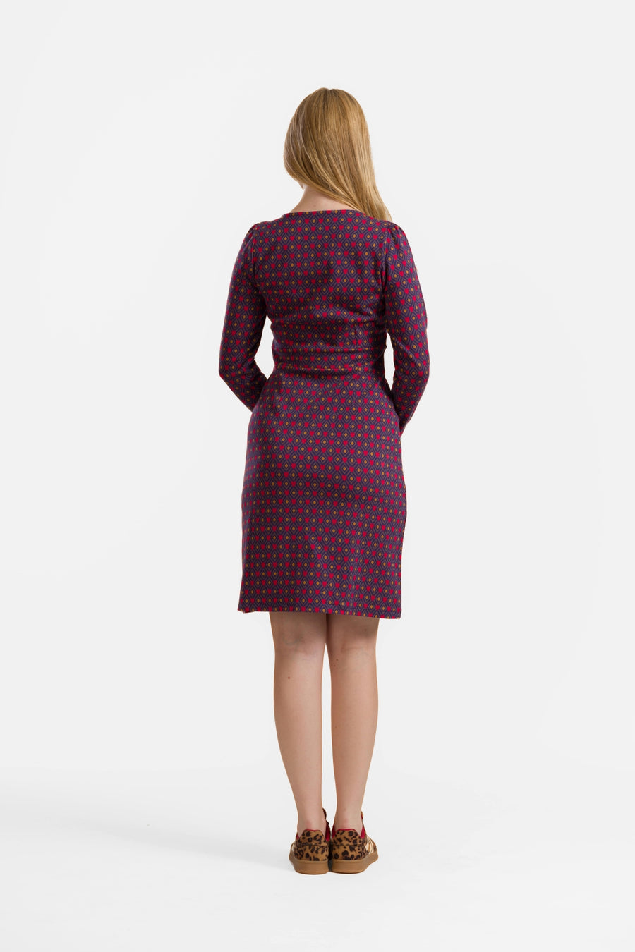 Elise-Kleid | Jacquard-Herzen
