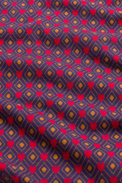 Elise-Kleid | Jacquard-Herzen