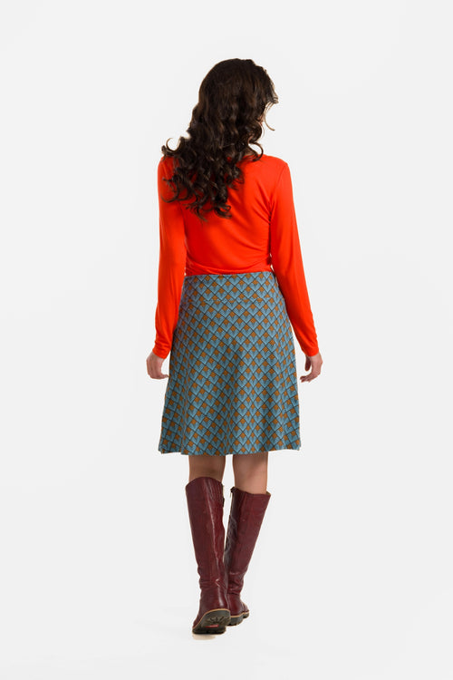 Esmee-Rock | Dschungelgrüne Blume