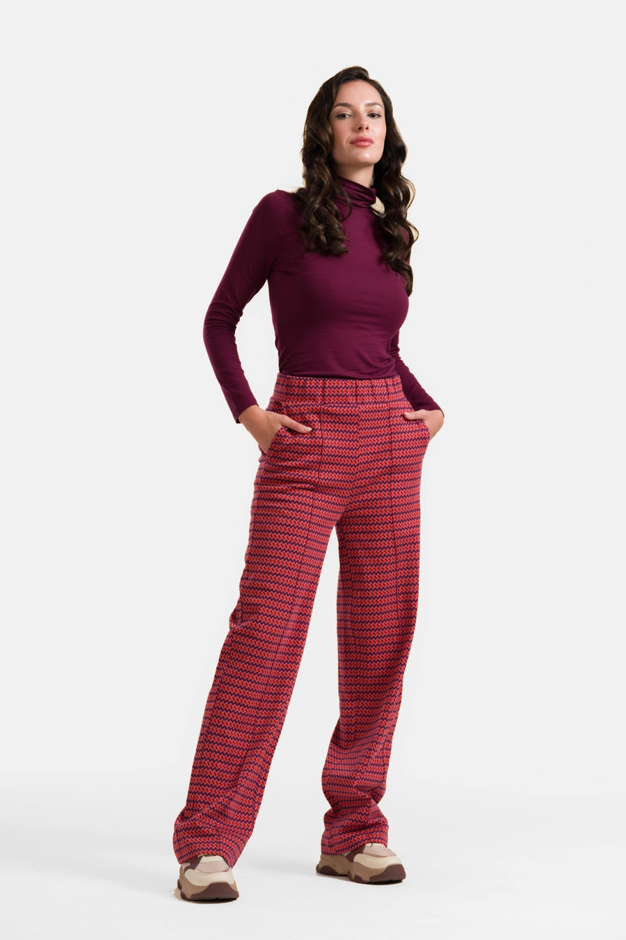 Hailey Hose | Jacquard