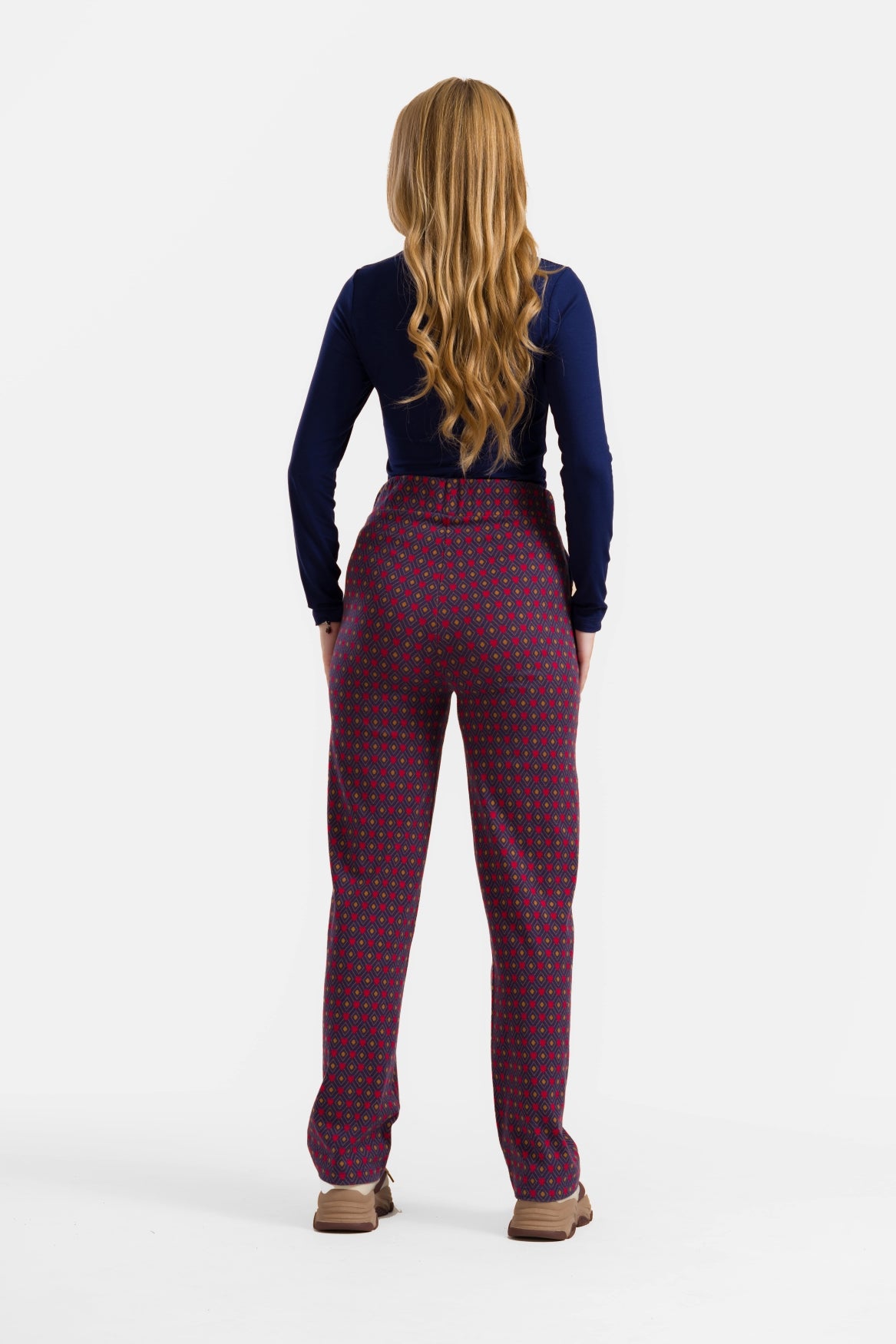 Hailey Hose | Jacquard-Herzen