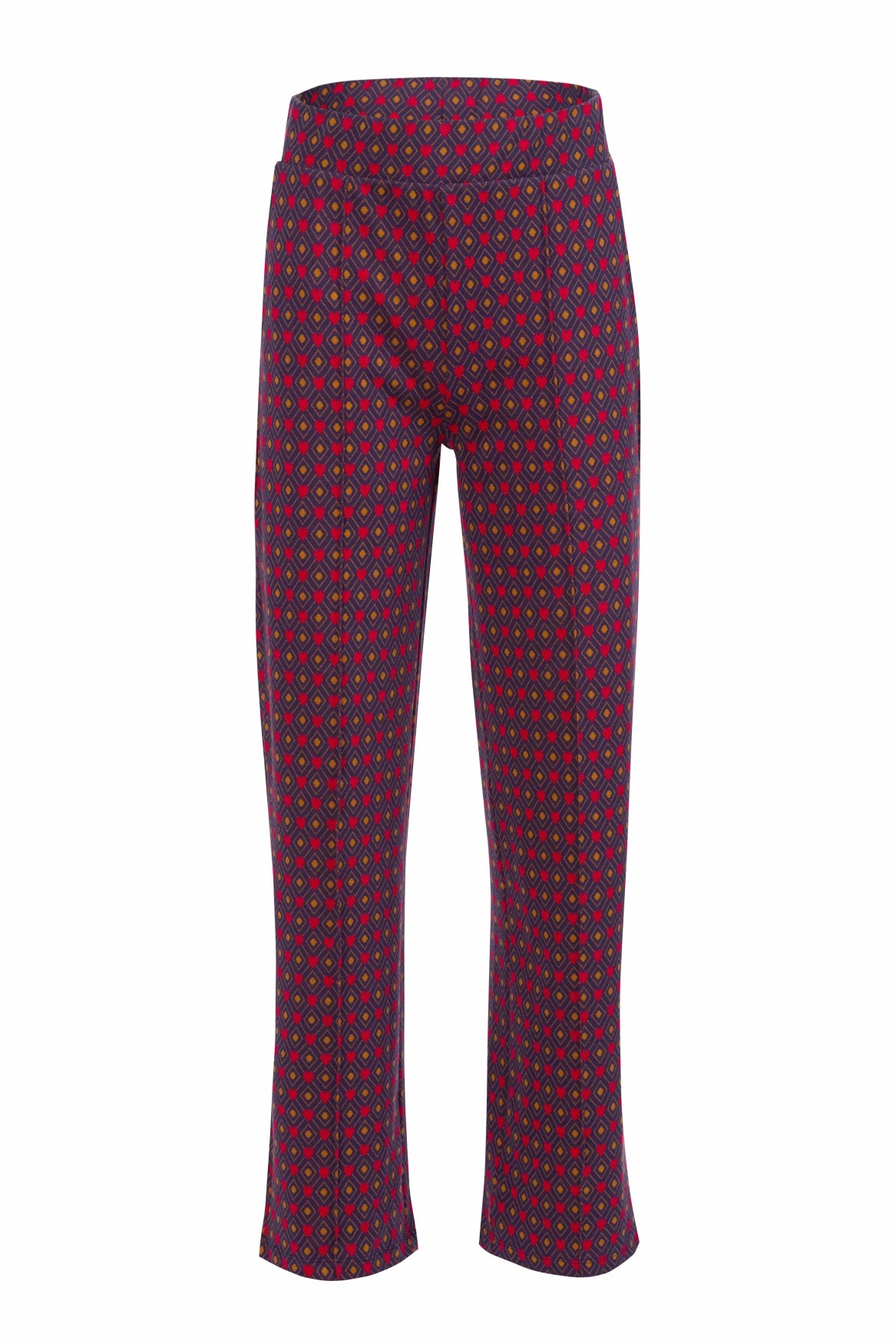 Hailey Hose | Jacquard-Herzen