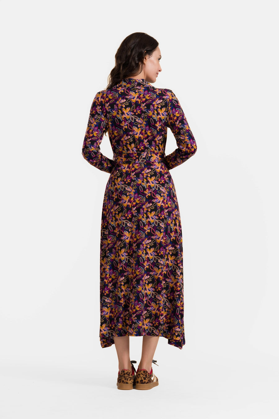 Helena-Kleid | Leuchtende Herbstblumen