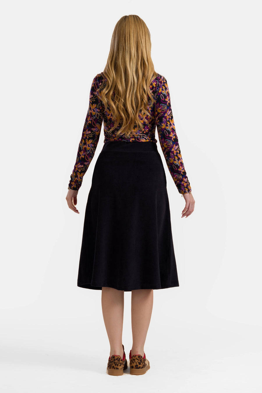Holly Rock | Rib Velour Black