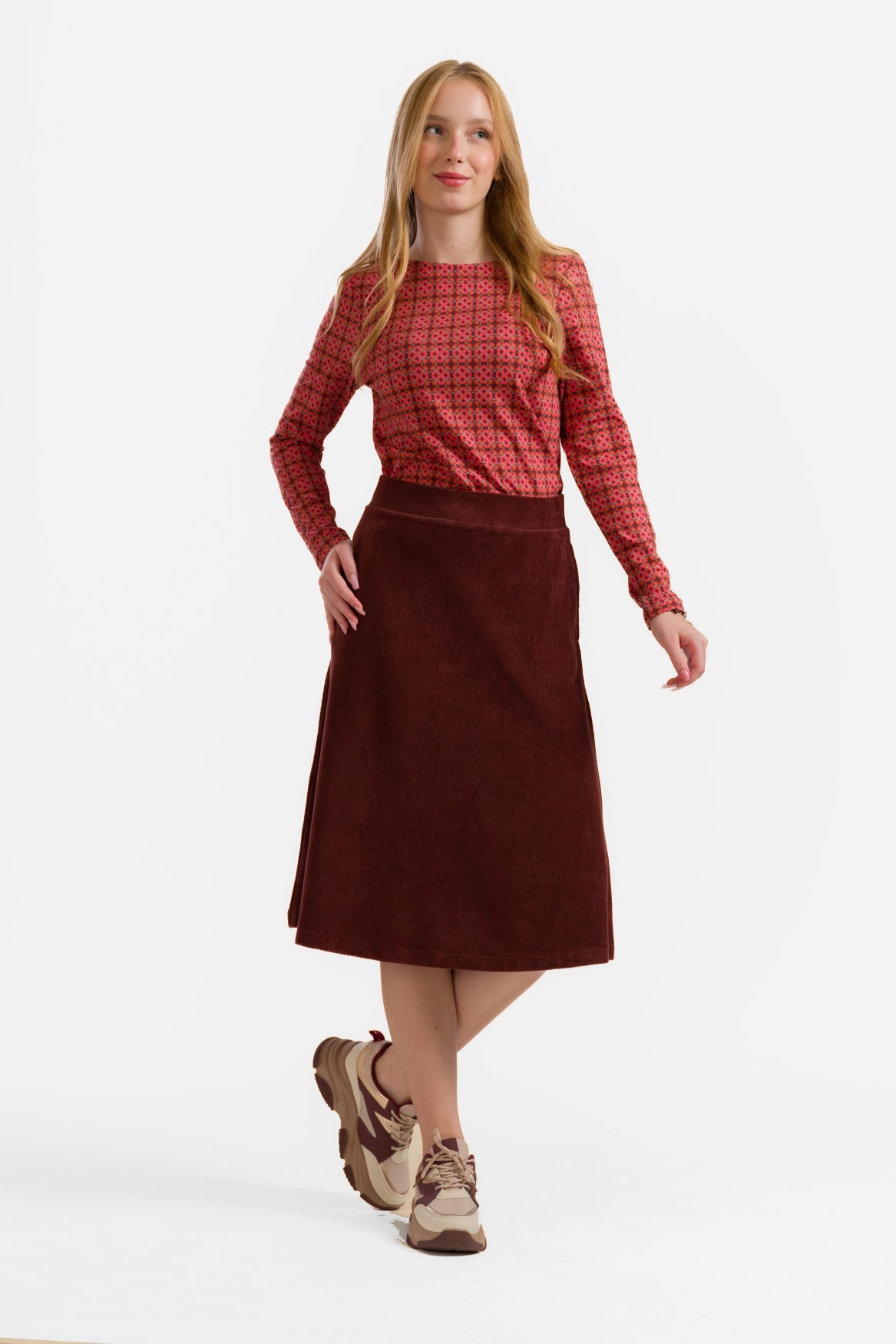 Holly Rock | Rib Velour Chocolate