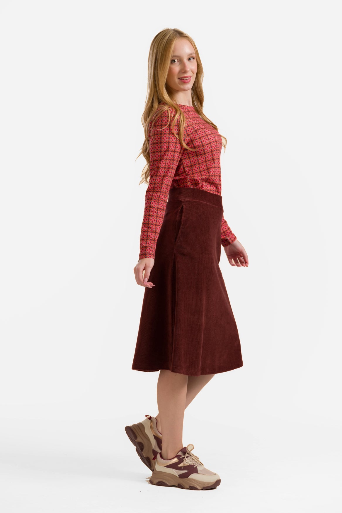 Holly Rock | Rib Velour Chocolate