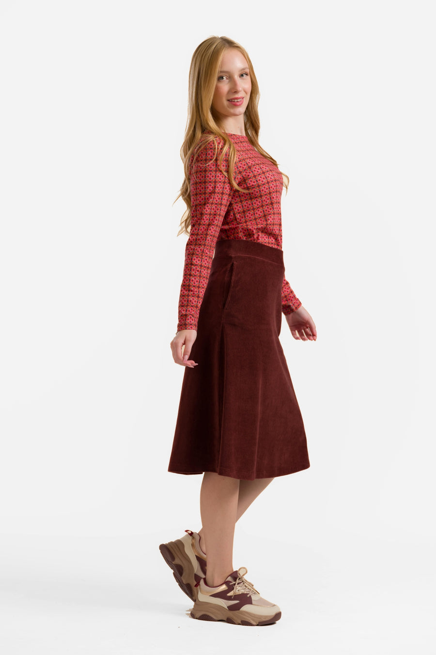Holly Rock | Rib Velour Chocolate