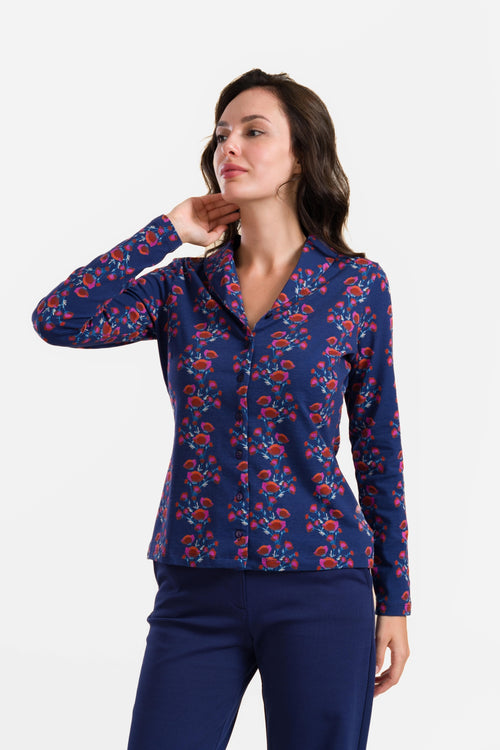Iris Bluse Langarm | Poppy