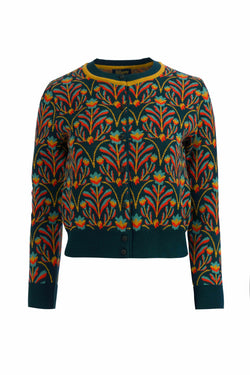 Strickjacke | Barockblume