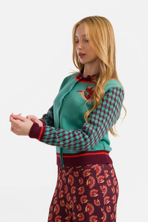 Strickjacke | Paradiesvogel