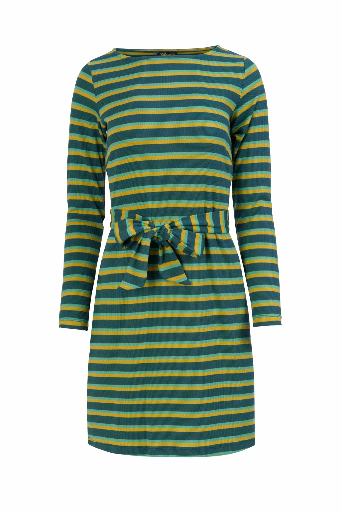 Marlies Kleid | Dunkelblaue Streifen
