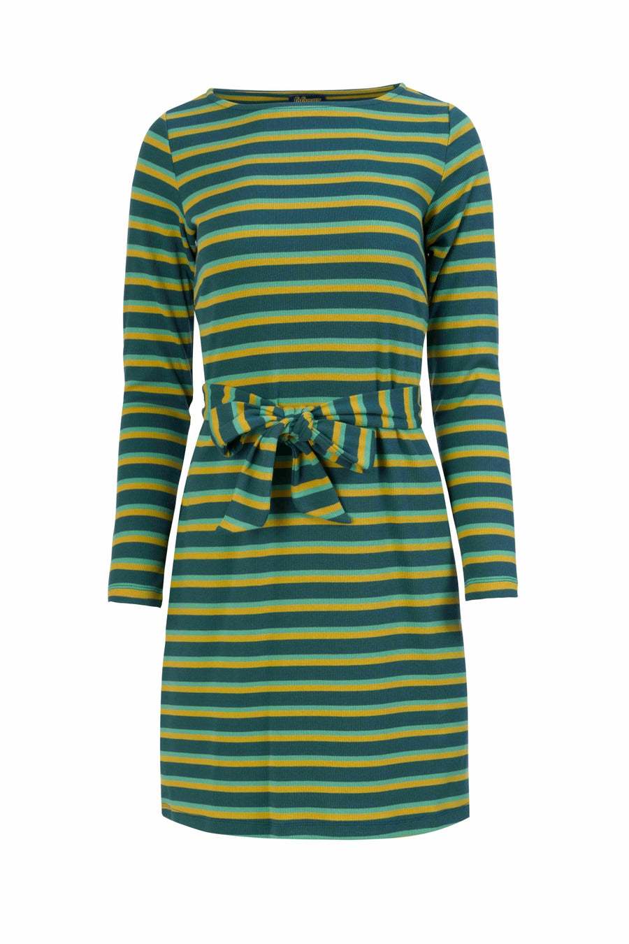 Marlies Kleid | Dunkelblaue Streifen