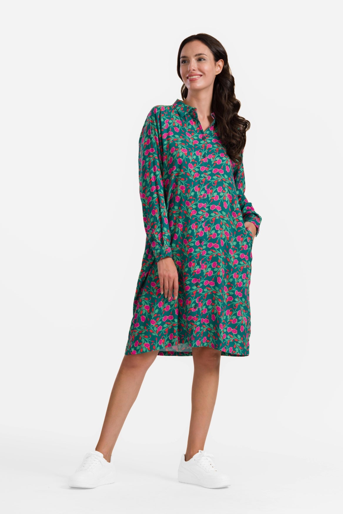 Mia-Kleid | Flache Blumen