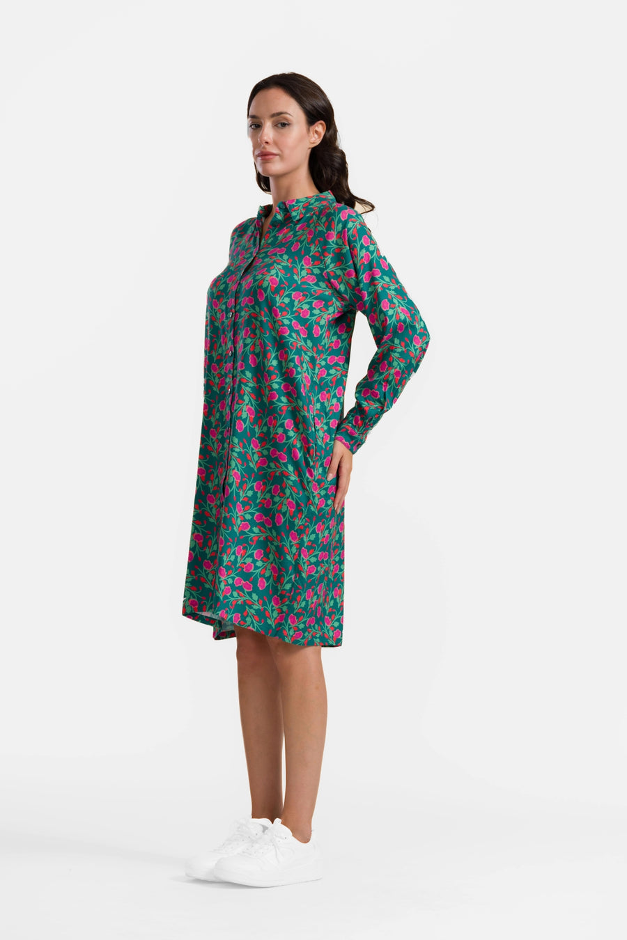 Mia-Kleid | Flache Blumen