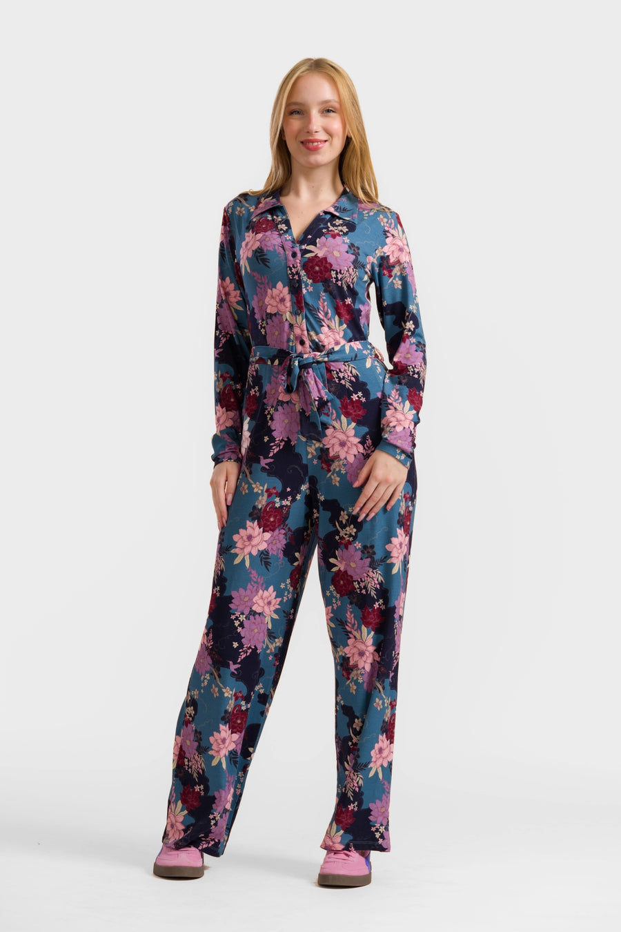 Bella Jumpsuit | Orientalischer Vogel